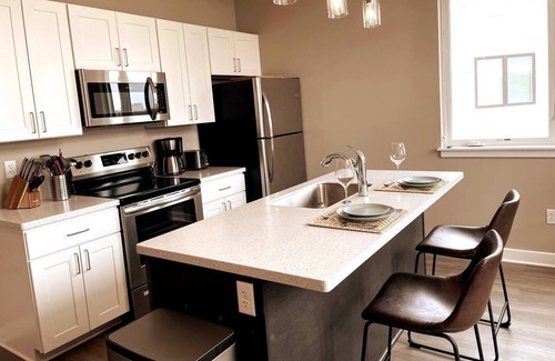 Downtown Rochester Apartment | A unique lofty and bright 1 bedroom