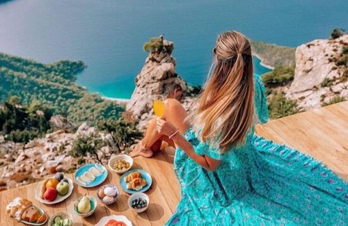 Faralya House | A very special house on the edge of a cliff with breathtaking view of sea