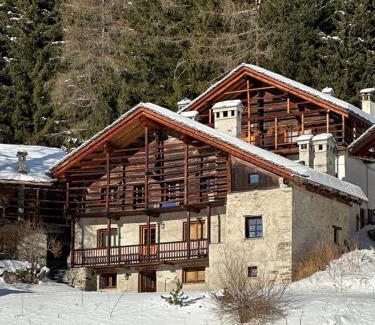 Gressoney-la-Trinite Ski Chalet | A-waay Stadel Walser Betta