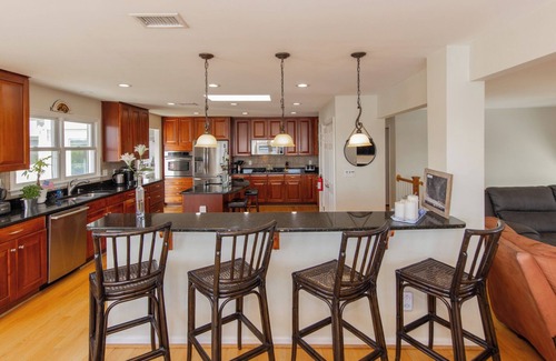 Sandbridge House | A World Away- 6 bedrooms, Bayfront, Pool, Hot Tub, Dock