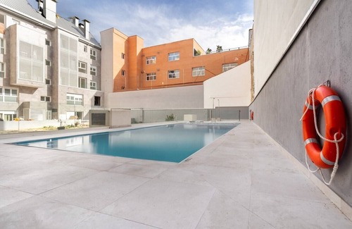 Cuatro Caminos Apartment | Abantos - 1 bedroom with pool in Castilla