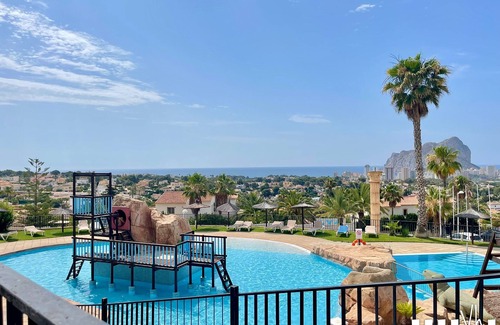 Casas de Torrat Apartment | ABANTOS – Apartament with views of the Peñón de Ifach and swimming pool in Calpe
