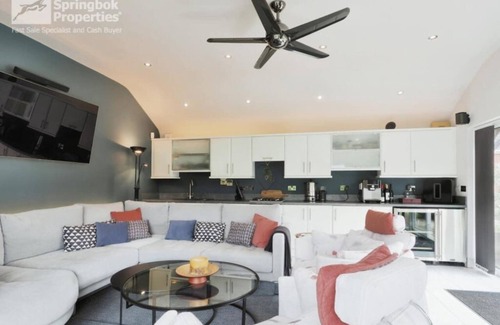 Goxhill Villa | Aberfall: Private Luxury Villa Indoor Pool Hot Tub Gym Cinema