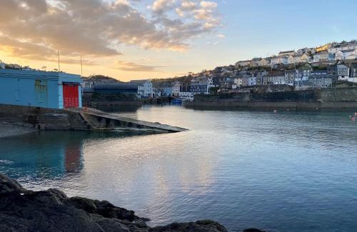 Mevagissey Apartment | About Time Meva - stylish two-bedroom, dog-friendly home-from-home with parking and garden