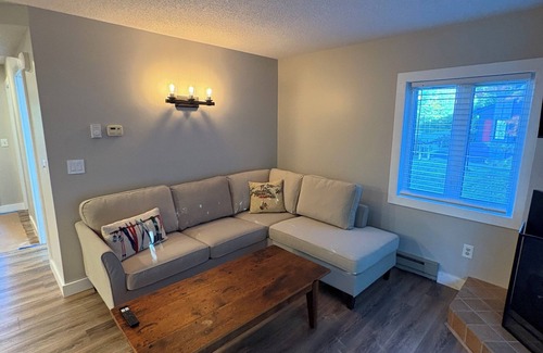 North Troy Condo | Absolute best ski on-off Slopeside location. Summer 2025 Reno just completed.