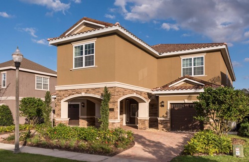 Reunion House | Access to 3 Private GOLF COURSES+2 Waterparks+POOL & SPA+Gameroom+THEATER+Disney