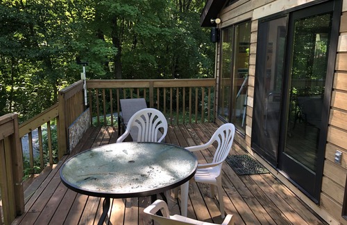 Richville Ski Chalet | Accessible Home on Secluded Private Lake