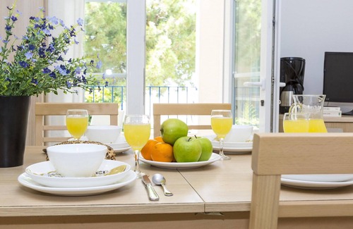 Solenzara Apartment | Accommodation in Solenzara, air conditioning, balcony, pool, near the beach B4