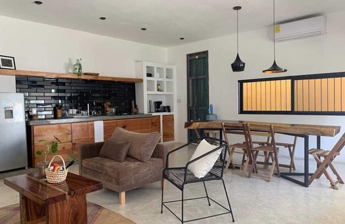 Chicxulub Puerto House | Accommodation of 2 apartments, with outdoor pool. Near the beach.