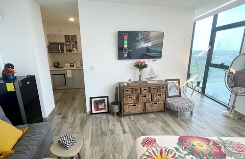 Merida Municipality Apartment | Acogedor estudio en Adamant Cabo Norte en Merida, perfecto parejas o home office