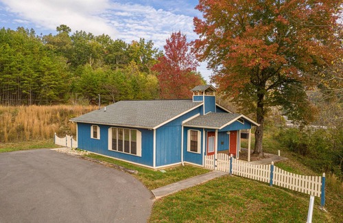 Pigeon Forge Cottage | Across from Dollywood w/FREE Dollywood ticket, pets ok w/fee, arcade, hot tub