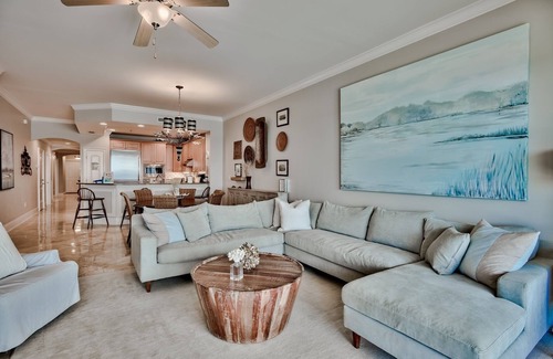 Santa Rosa Beach Condo | Adagio C403, gulf front, pools, hot tub, icemaker, private beach, short stays