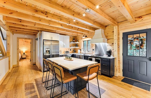 Chestertown Cabin | Adirondack Lakefront Cabin – Modern Luxe Family Escape near Gore & Lake George