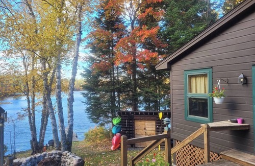 Rainbow Lake Cabin | Adirondack Luxury Cabin on Rainbow Lake NY. Secluded. Area Activities & Fun!