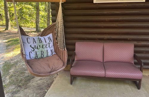 Cambridge Cabin | Adorable log cabin on back country road with peace, quiet, all amenities of home