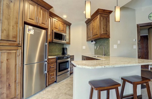 Copper Mountain Village Apartment | Affordable Remodeled Ski Condo with shared hot tub! TL411