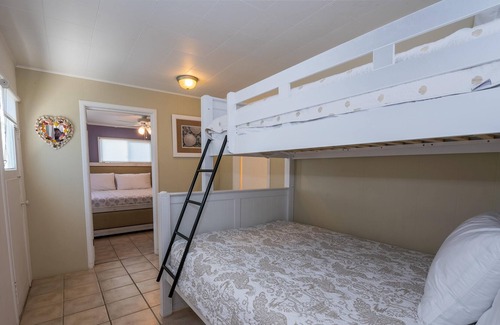 Balboa Peninsula House | Affordable Vintage Beachfront Vacation Cottage (left side) | Super Central - No Car Needed!