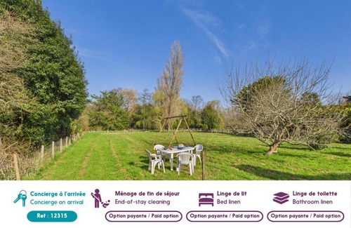 Saint-Jean-Trolimon House | Agréable maison avec grand jardin pour 4