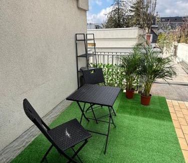 Gare-Jouvenet Apartment | Agréable studio avec terrasse