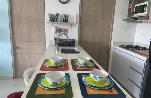 Ricaurte Apartment | Agradable descanso Piscinas Juegos Naturaleza sol