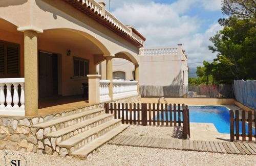 Les Tres Cales Ski Chalet | Agradable Villa con Piscina