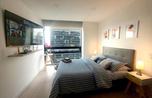 Usaquen Apartment | AH/Loft con Alexa, Parking, Coworking, Usaquén