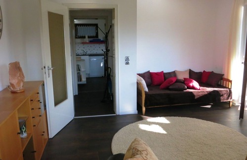 Baiersbronn Apartment | Aida, 2 rooms, panoramic view, extra large beds, 2 baby beds, terrace, garden