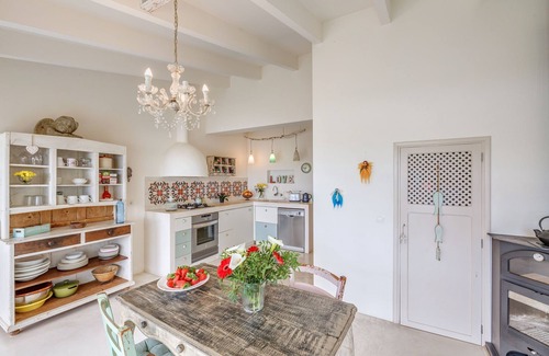 Colonia de Sant Pere House | Air Conditioned House with Terrace, Garden, Fantastic View & Wi-Fi