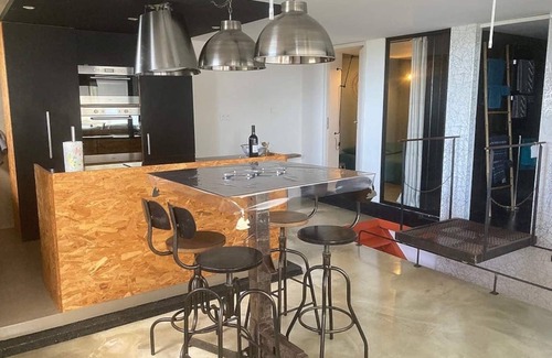 Mucchitone Apartment | Air-conditioned 75m2 duplex with spa and panoramic views!