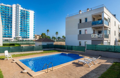 Can Picafort Apartment | Air-Conditioned Apartment with Balcony, Pool and Wi-Fi