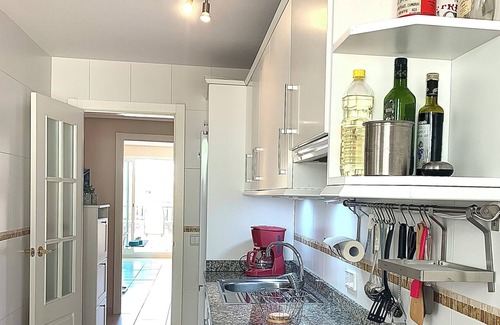 Pueblo Mascarat Apartment | Air-conditioned apartment 700m from the beach