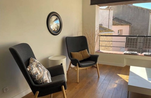 Leucate Apartment | Air-conditioned duplex with loggia, large spaces, unique view!