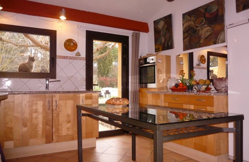 Ventabren Villa | Air conditioned House with private pool, very large garden &organic vegetable