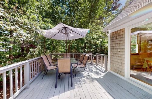 Eastham House | Airy home with AC, W/D, deck, & bikes- close to Nauset Light Beach & trails