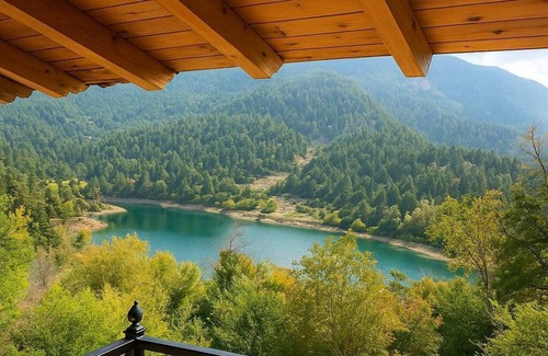 Tsivlos Apartment | Aithra Boutique Hotel Cozy Quad Lake View Room