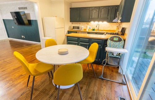 Maryland Heights Apartment | AK`s STL Pearl Grey House - Game Room
