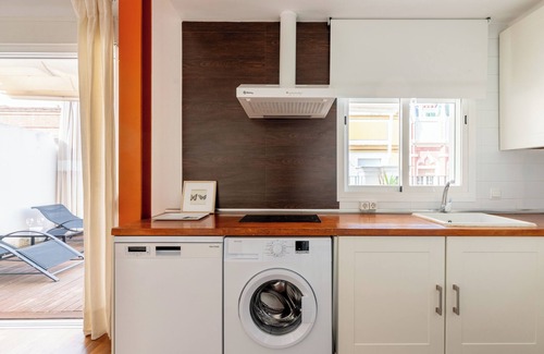 San Bartolome Apartment | Alhóndiga Ático. 1-bedroom, private terrace