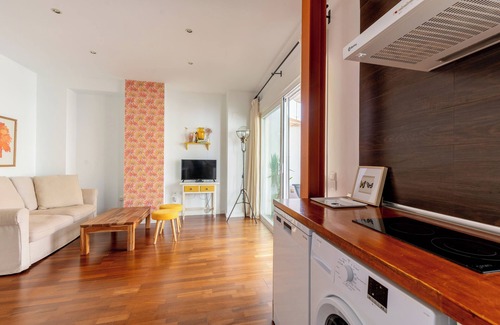 San Bartolome Apartment | Alhóndiga Ático. 1-bedroom, private terrace