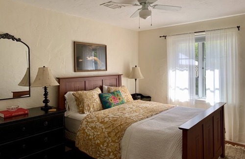Ojai House | Aliso Street Adobe in Downtown Ojai with Brilliant Morning Sunshine
