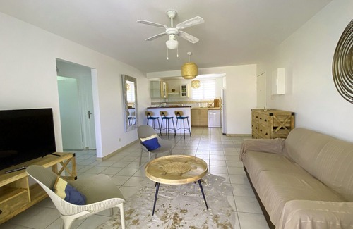 Trois-Ilets Apartment | Alizé, 4 pers, spacieux, plage