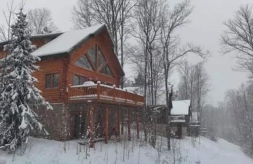 Boyne City Cabin | All Season Adventure - Hot Tub - Luxe Cabin on Boyne Mountain
