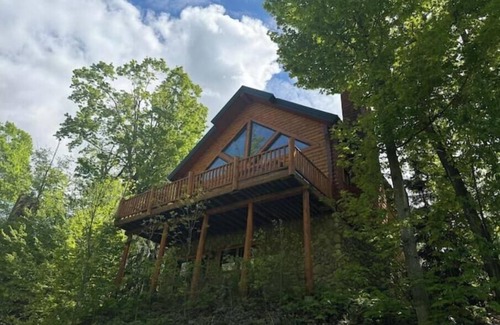 Boyne City Cabin | All Season Adventure - Hot Tub - Luxe Cabin on Boyne Mountain