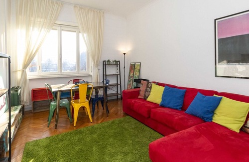 Vanchiglietta Apartment | Along PO Riverview Roomy Flat x4 FREE PARKING