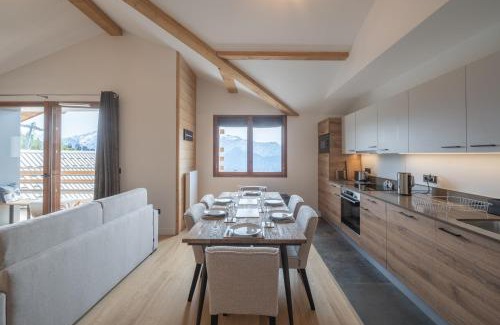 Viel-Alpe Apartment | Alpe d'Huez Houses - Chez Emma - Fermes de l'Alpe - du cachet dans le vieil Alpe