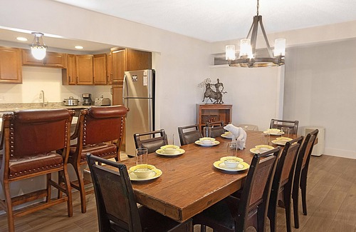 Snowshoe House | Alpine Ridge Chalet: Spacious Ski Retreat with 2 Kitchens & Hot Tub