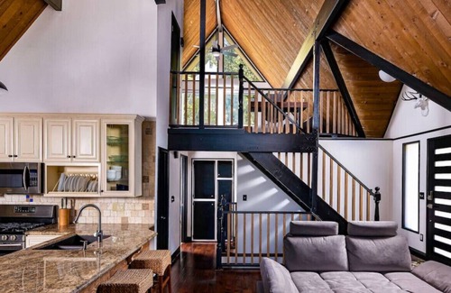 Lake Arrowhead House | Alpine Vista Chalet - Open | Nature | Play | Modern Vibe