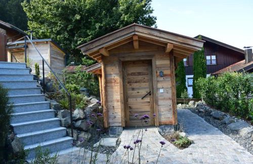 Kranzegg Apartment | Alpinum Chalet mit privater Außensauna