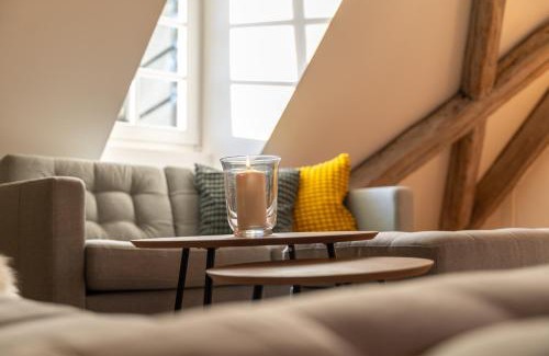 Schwaebisch Hall Apartment | Alte gemütliche Brauerei, 4 SZ, 8 Gäste, 160 qm