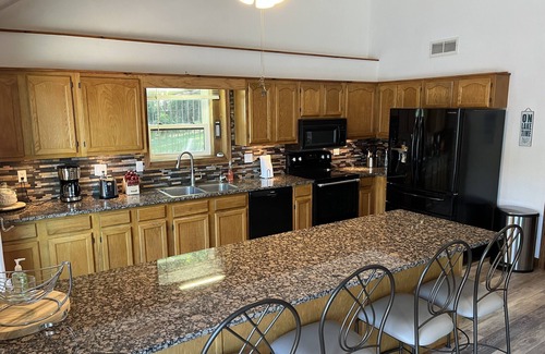 Sunrise Beach House | Amazing 5 bedroom, 4 bath home with Private Pool & Dock located in a great cove.