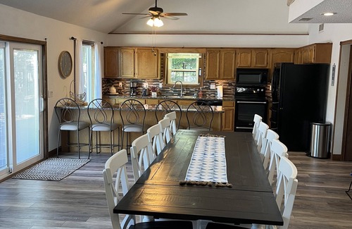 Sunrise Beach House | Amazing 5 bedroom, 4 bath home with Private Pool & Dock located in a great cove.